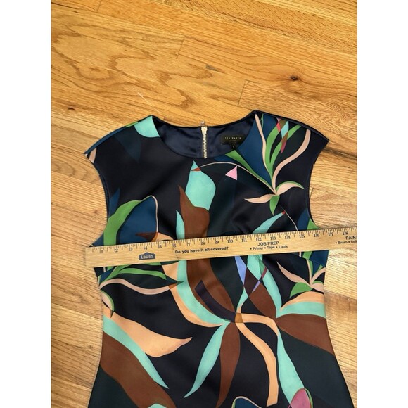 Ted Baker London Adilyyn Supernatural Structure Bodycon Dress Ted's Size 3 M - Picture 8 of 10